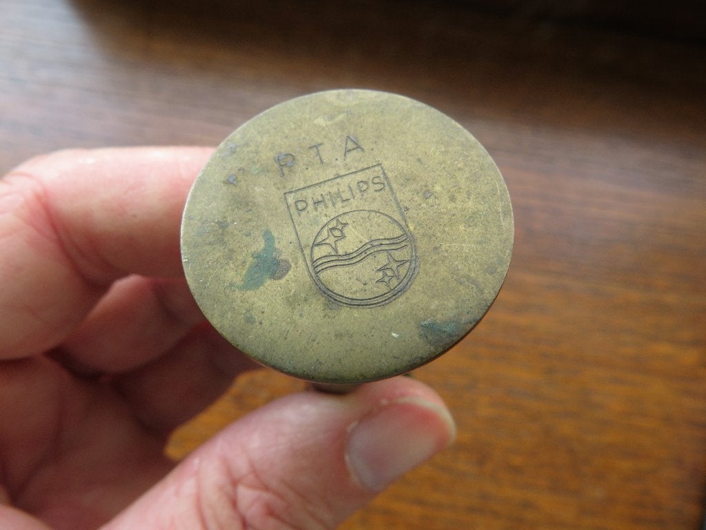 Oude messing P.T.A. Philips Zandloper, Ophalen of Verzenden, Zo goed als nieuw, Gebruiksvoorwerp