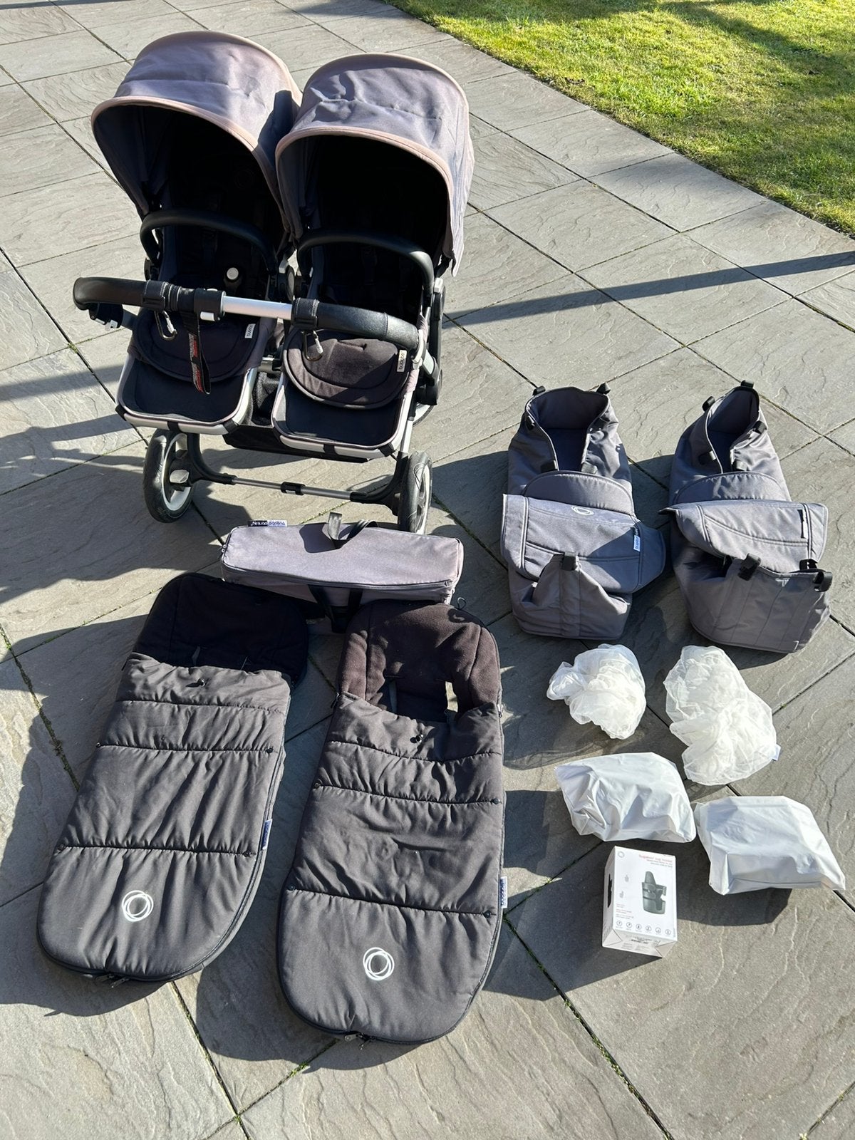Bugaboo Donkey 2 Twin Duo, Kinderen en Baby's, Kinderwagens en Combinaties, Ophalen, Gebruikt, Bugaboo, Combiwagen