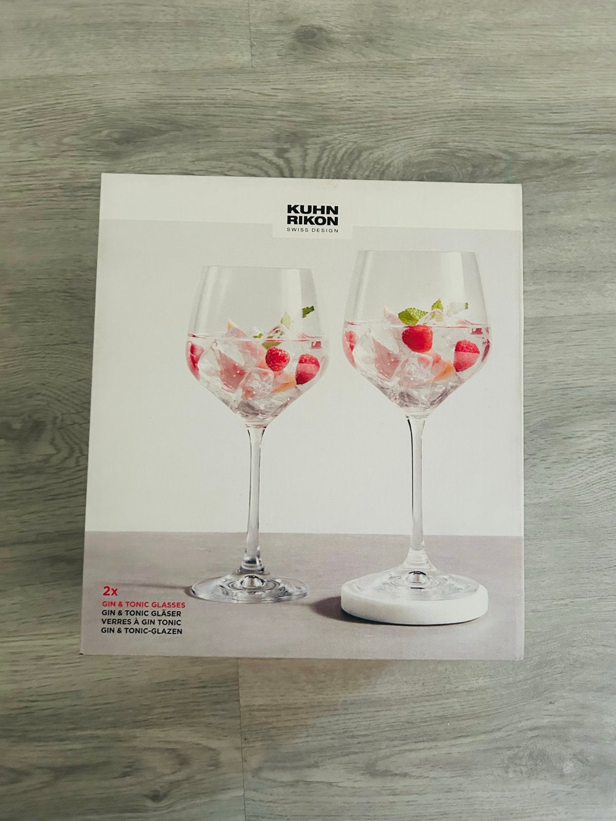Kuhn Rikon Gin & Tonic Glazen - Set van 2, Huis en Inrichting, Glas of Glazen, Overige merken, Nieuw, Ophalen of Verzenden