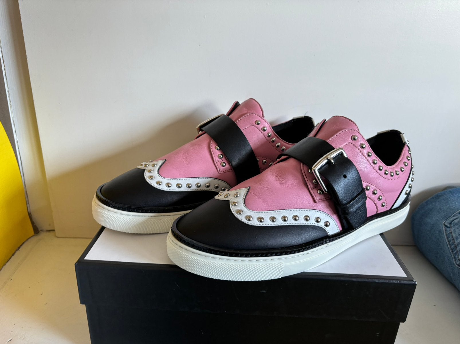 Dsquared2 leren schoenen maat 39 nieuw, Kleding | Dames, Schoenen, Lage of Enkellaarzen, Nieuw, Ophalen of Verzenden, Roze