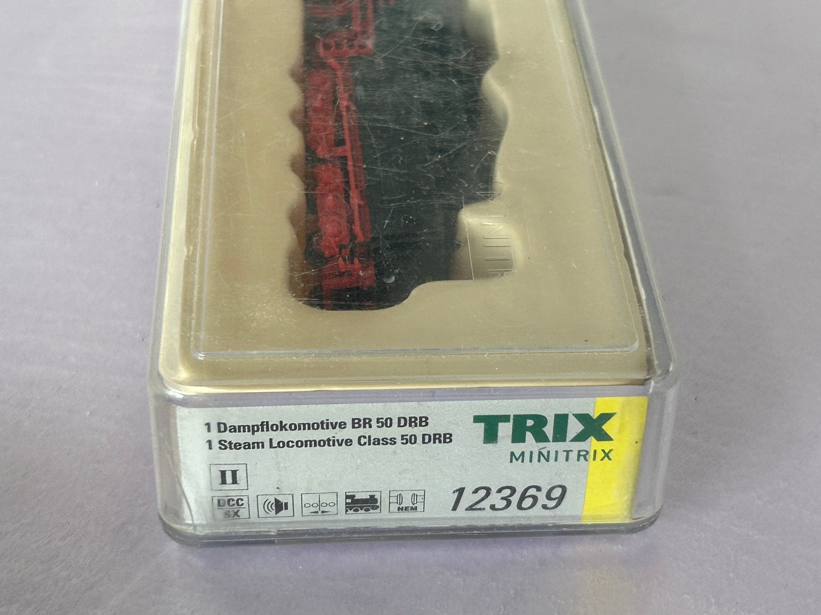 Minitrix 12369 BR50 sound DCC led nette staat, Trix, Ophalen of Verzenden, Zo goed als nieuw, Gelijkstroom