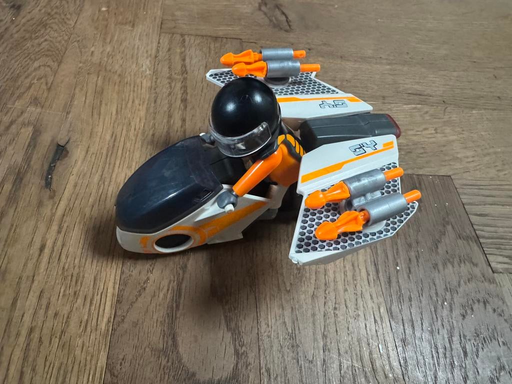 Playmobil 5288. Top Agents spybike, Kinderen en Baby's, Speelgoed | Playmobil, Ophalen, Gebruikt, Complete set