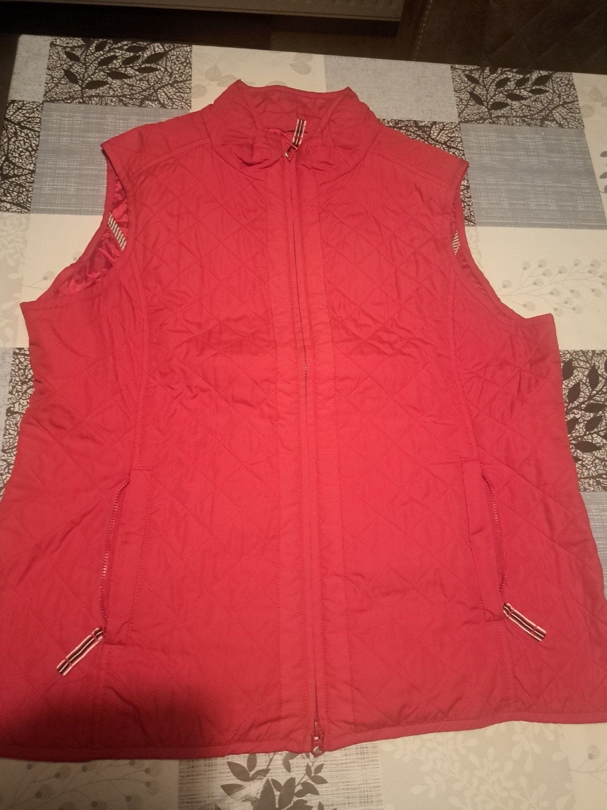 Witteveen doorgestikt rood bodywarmer maat 46, Kleding | Dames, Maat 46/48 (XL) of groter, Ophalen of Verzenden, Zo goed als nieuw