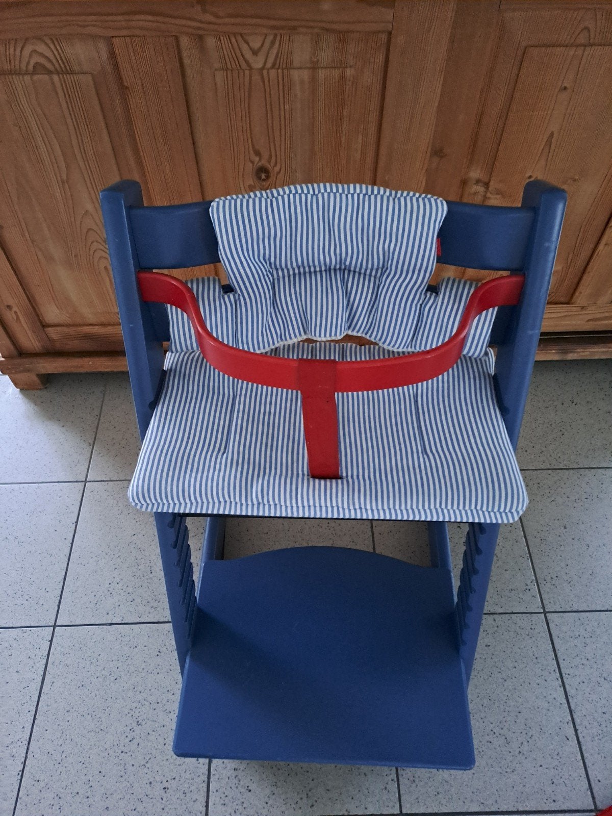 Stokke Triptrap kinderstoel met stoelverkleiner en extra ste, Kinderen en Baby's, Kinderstoelen, Ophalen, Gebruikt