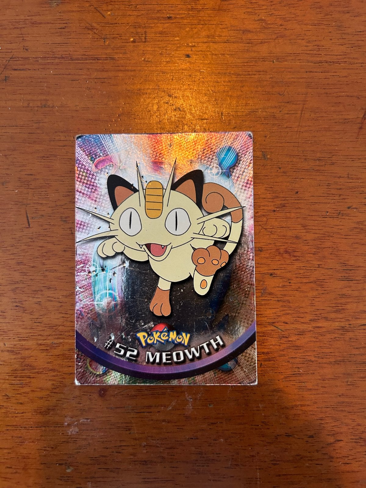 Vintage Pokémon Meowth #52 Topps TV Edition, Hobby en Vrije tijd, Verzamelkaartspellen | Pokémon, Ophalen of Verzenden, Gebruikt