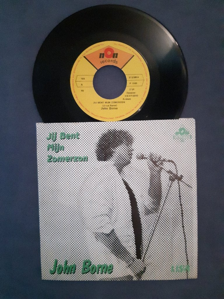 John Borne ‎– Jij Bent Mijn Zomerzon VG+/VG+, Ophalen of Verzenden, Gebruikt, Nederlandstalig