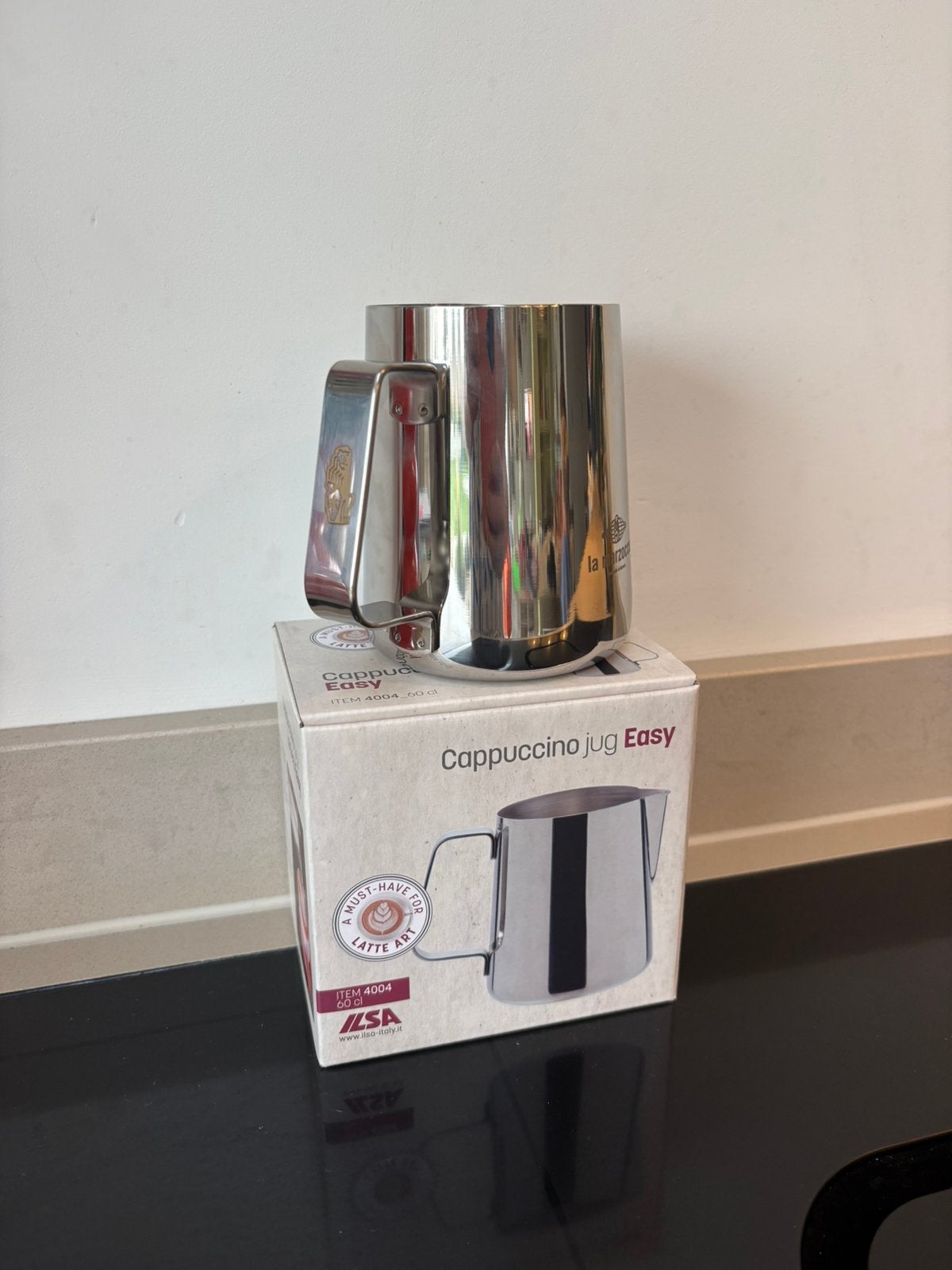 La marzocco melk kannetje 600 ml NIEUW, Ophalen of Verzenden, Nieuw