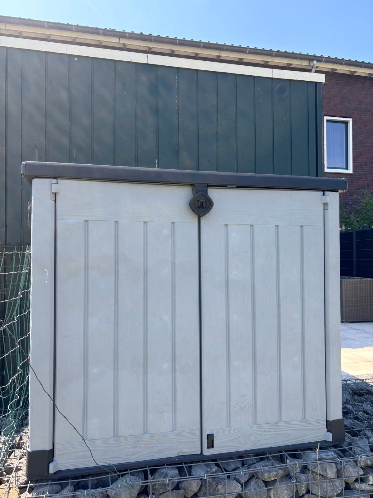 Keter Opberg Box Opberg Kast Tuin 137x123x80 cm, Ophalen of Verzenden, Zo goed als nieuw, Kunststof, Overige typen