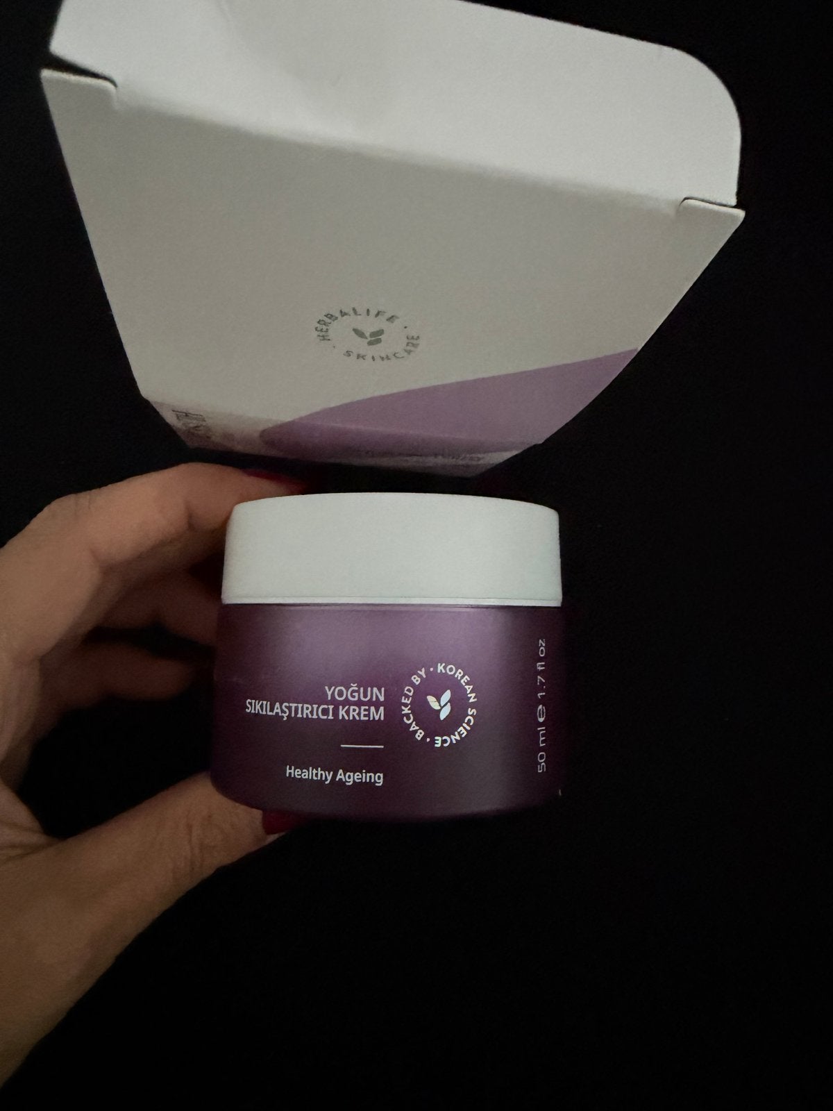 Herbalife SKIN Yoğun Sıkılaştırıcı Krem - Healthy Ageing, Ophalen of Verzenden, Nieuw, Gehele gezicht, Verzorging