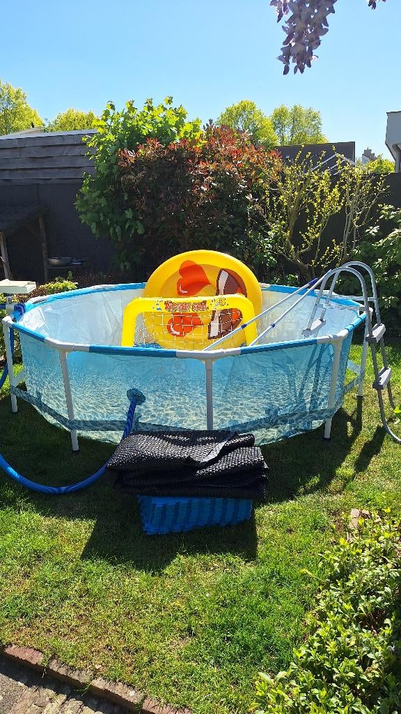 Intex zwembad complete set, Ophalen, Minder dan 80 cm, Rond, 300 cm of meer