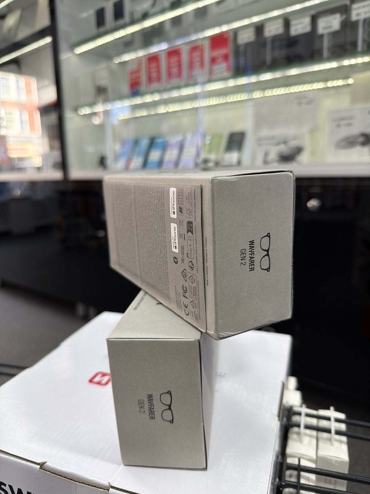 Ray-Ban Meta Wayfarer Gen 2 F Matte Black Transitions Grey, Zonnebril, Nieuw, Ray-Ban, Ray-ban Meta