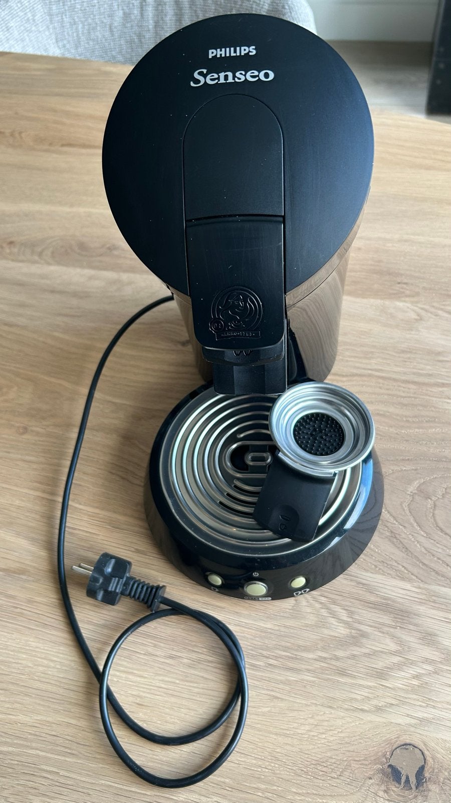 Philips Senseo koffiezetapparaat - Zwart zo goed als nieuw!, Ophalen, Koffiemachine, Zo goed als nieuw, 2 tot 4 kopjes