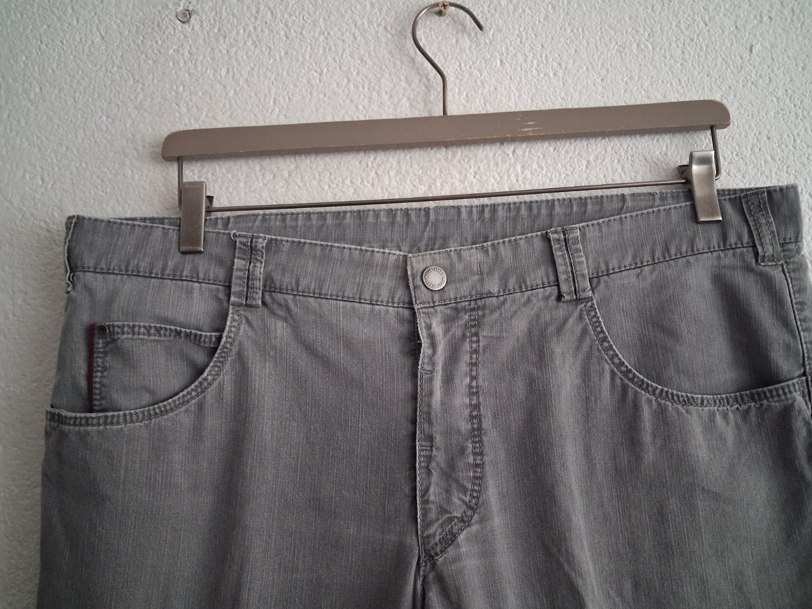 MEIYER  Grijze herenbroek - Maat 54 (L), Kleding | Heren, Broeken en Pantalons, Maat 52/54 (L), Onbekend, Ophalen of Verzenden