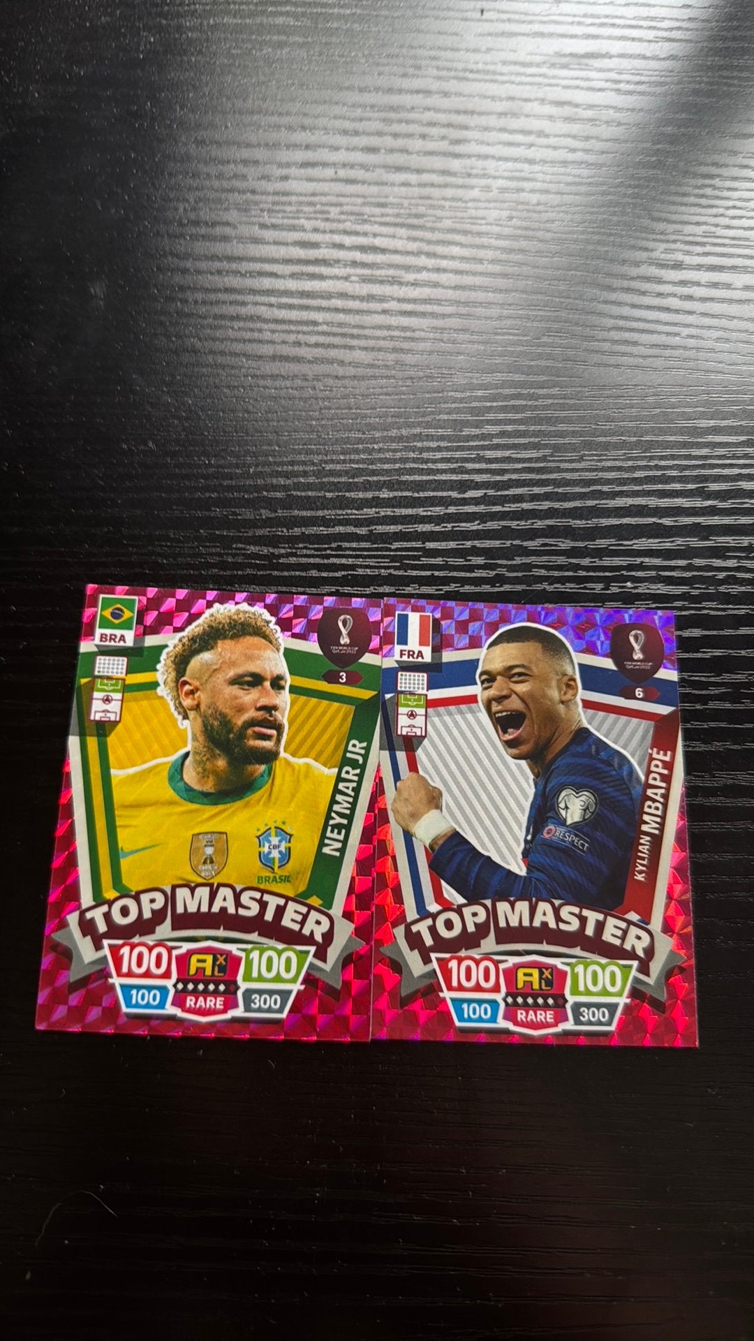 Top master kaarten wk 2022, Hobby en Vrije tijd, Stickers en Plaatjes, Ophalen of Verzenden, Nieuw, Meerdere plaatjes
