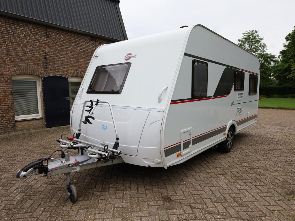 Bürstner Premio Limited 450 TS mover | voortent, Caravans en Kamperen, Rondzit, Bedrijf, Schokbreker, Tot en met 4