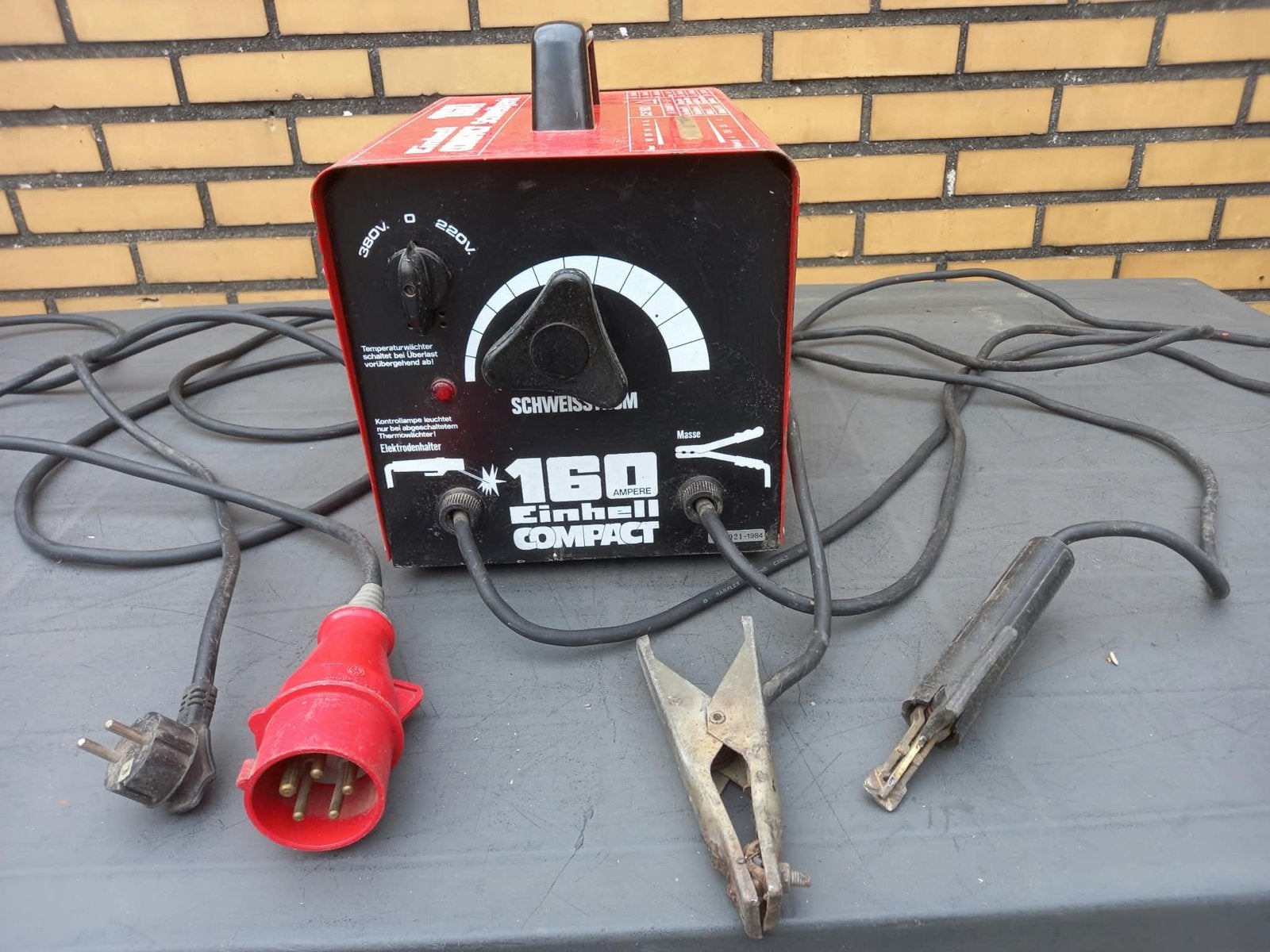 Einhell Compact 160 Ampère Lasapparaat - Gebruikt, Doe-het-zelf en Verbouw, Ophalen of Verzenden, Gebruikt, 150 tot 250 ampère