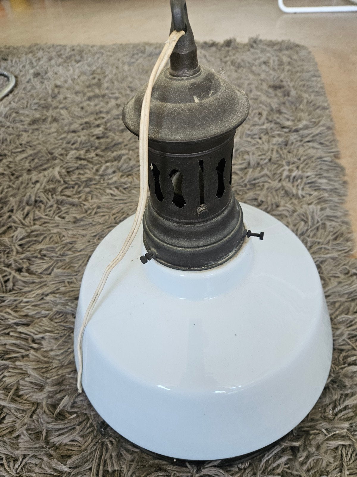 Antie toonbanklamp, Antiek en Kunst, Antiek | Lampen, Ophalen of Verzenden