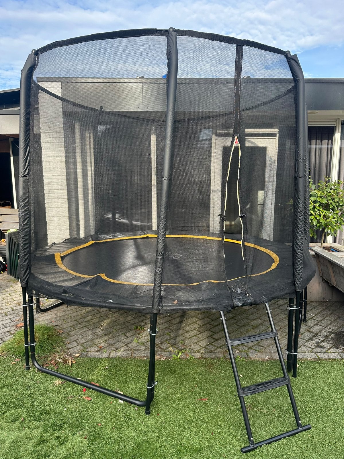 Magic jump trampoline 305 cm, Ophalen, Gebruikt