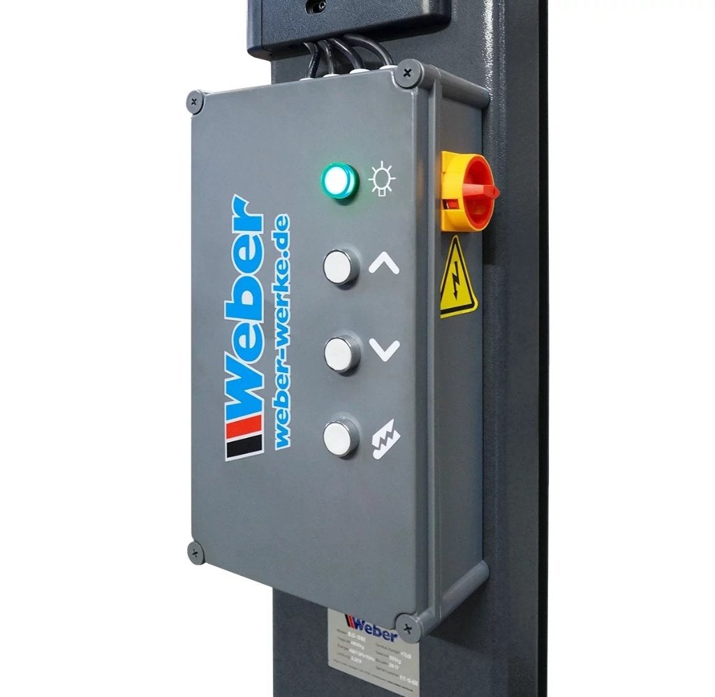 Weber 2 koloms hefbrug 4500 kg SJC-10XL - 400 Volt, Ophalen, Zo goed als nieuw