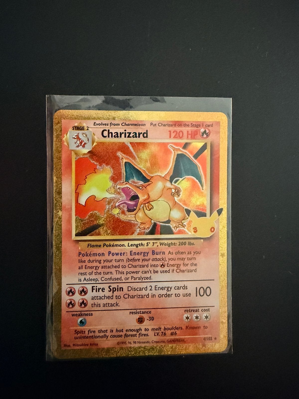 Charizard 4/102 – 30th Celebration Classic Collection