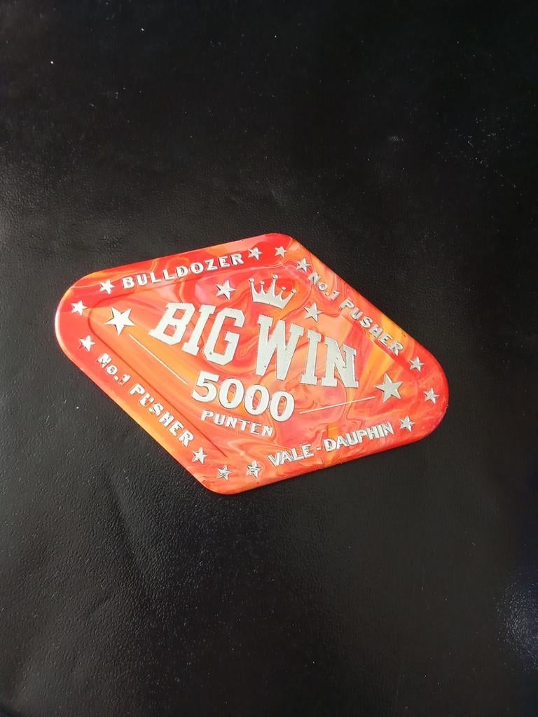 Big Win Kermis Munt 5000 Punten - Zeldzaam Verzamelobject, Ophalen of Verzenden