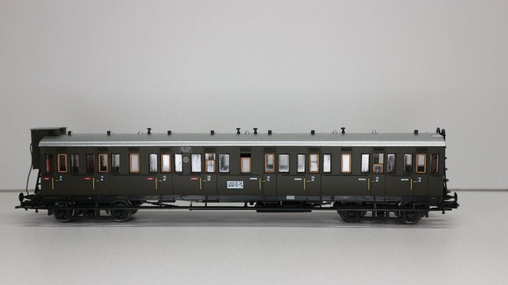 Coupérijtuig met remmershuisje Deutsch Bahn, Gelijkstroom, Wagon, Zo goed als nieuw, Piko