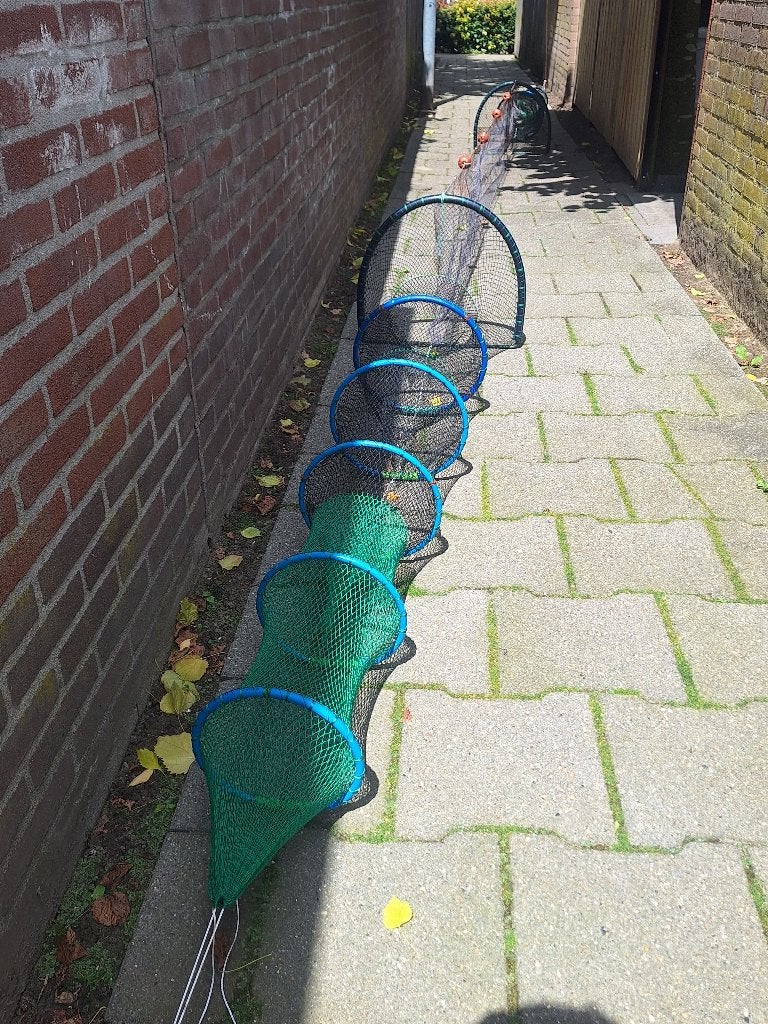 Nieuwe schietfuiken dubbele fuiken fuik, Ophalen, Nieuw, Net of Fuik