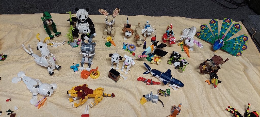 Mooie partij lego creator oa 31165, 31133, 31137, Gebruikt, Lego, Ophalen of Verzenden, Creator