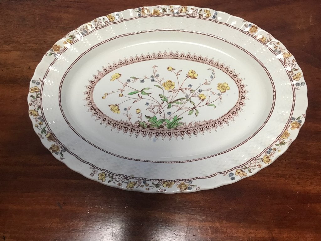 Serveerschotel gemaakt bij copeland spode engeland 1944., Ophalen of Verzenden