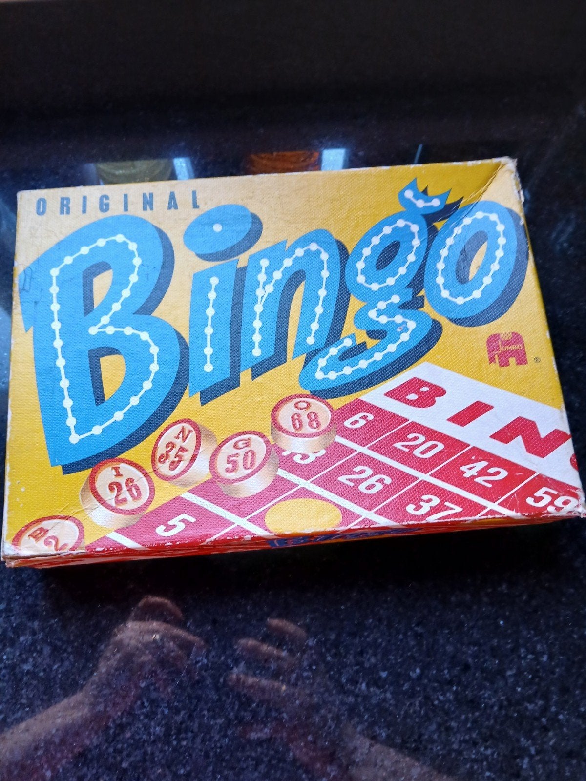 Vintage Original Bingo Spel - Compleet met Accessoires, Vijf spelers of meer, Ophalen, Gebruikt, Onbekend