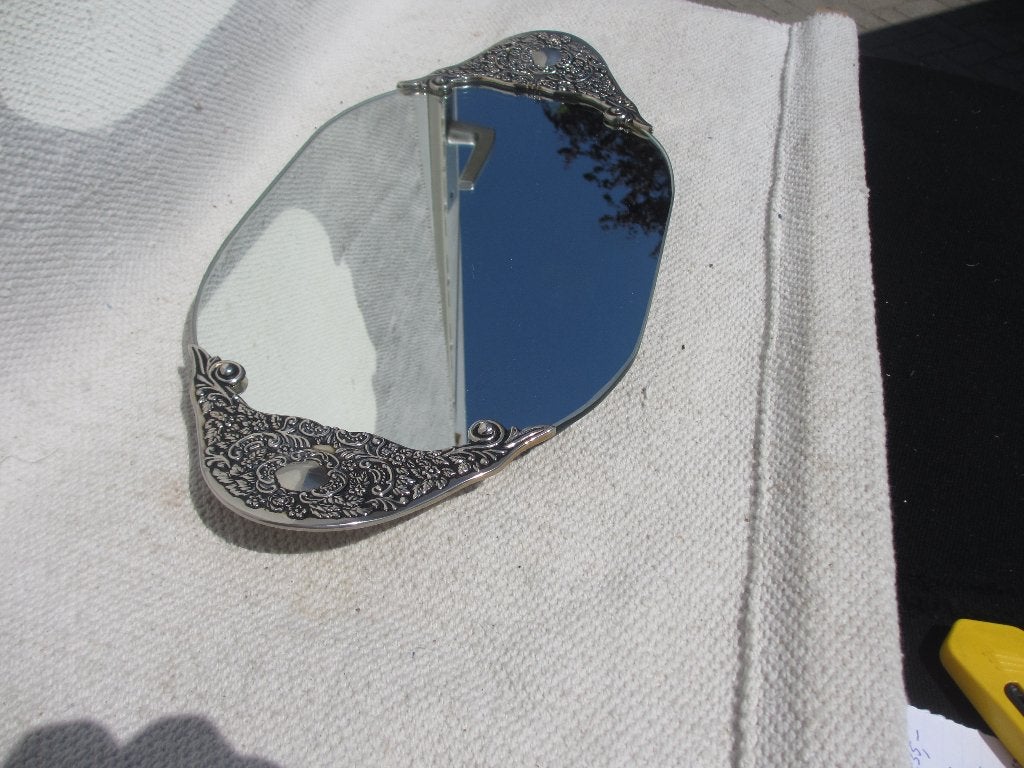 Godinger zilveren make-up spiegel/ vanity tray, Minder dan 50 cm, Gebruikt, Ophalen of Verzenden, Minder dan 100 cm