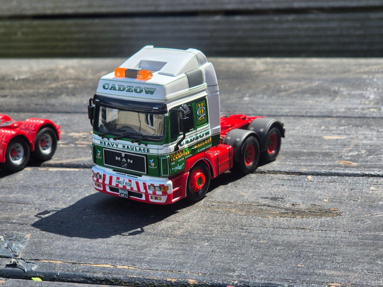 Cadzow Man 6x4 trekker Corgi, Ophalen of Verzenden, Zo goed als nieuw, Bus of Vrachtwagen, Corgi