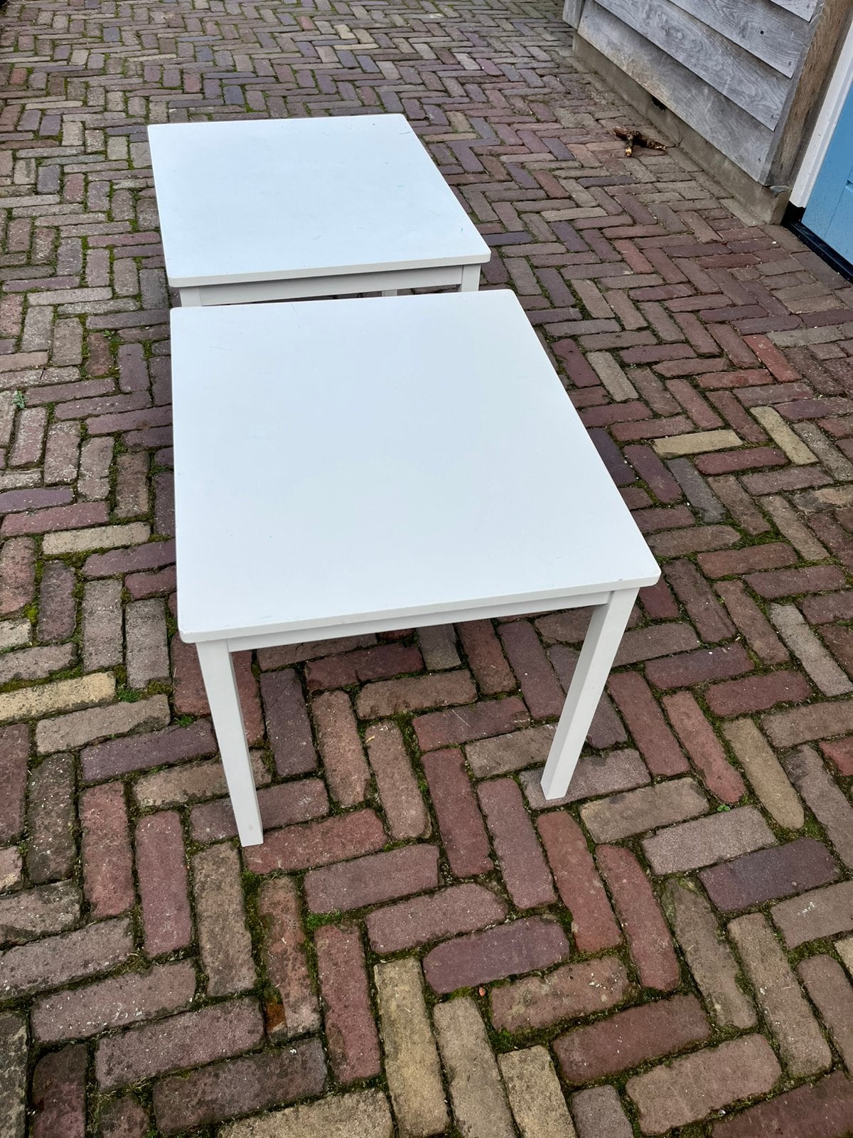 Ikea kritter tafeltje, Minder dan 55 cm, Vierkant, Zo goed als nieuw, Ophalen