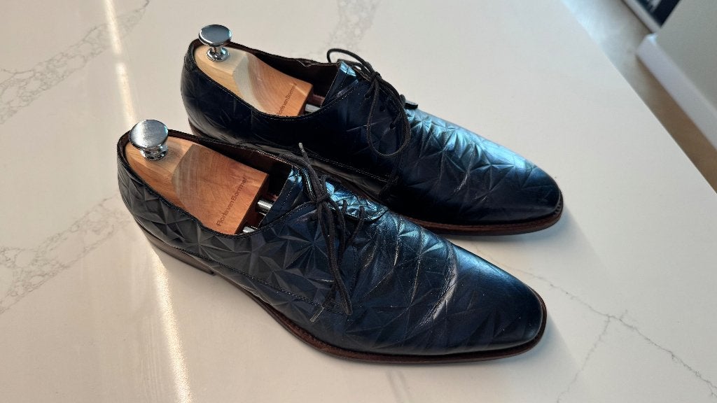 Floris van Bommel 7,5 of 41 1/3, blauw, Ophalen of Verzenden, Gedragen, Blauw, Floris van Bommel