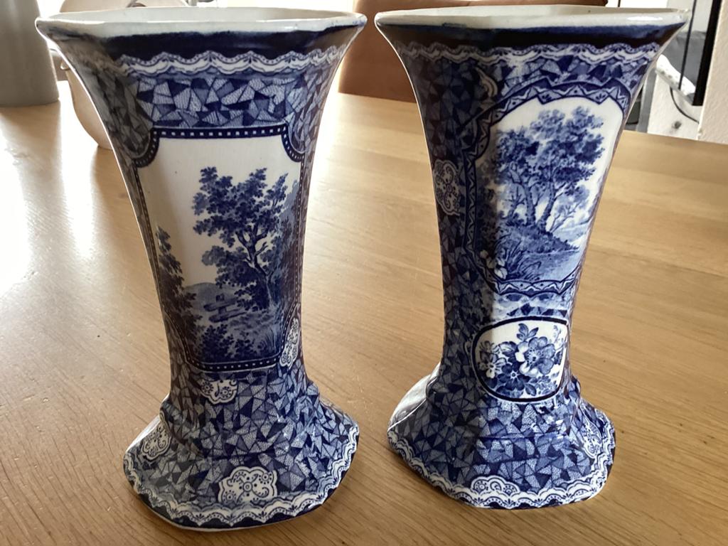 Antieke Villeroy & Boch “Flamand Blue”, Ophalen