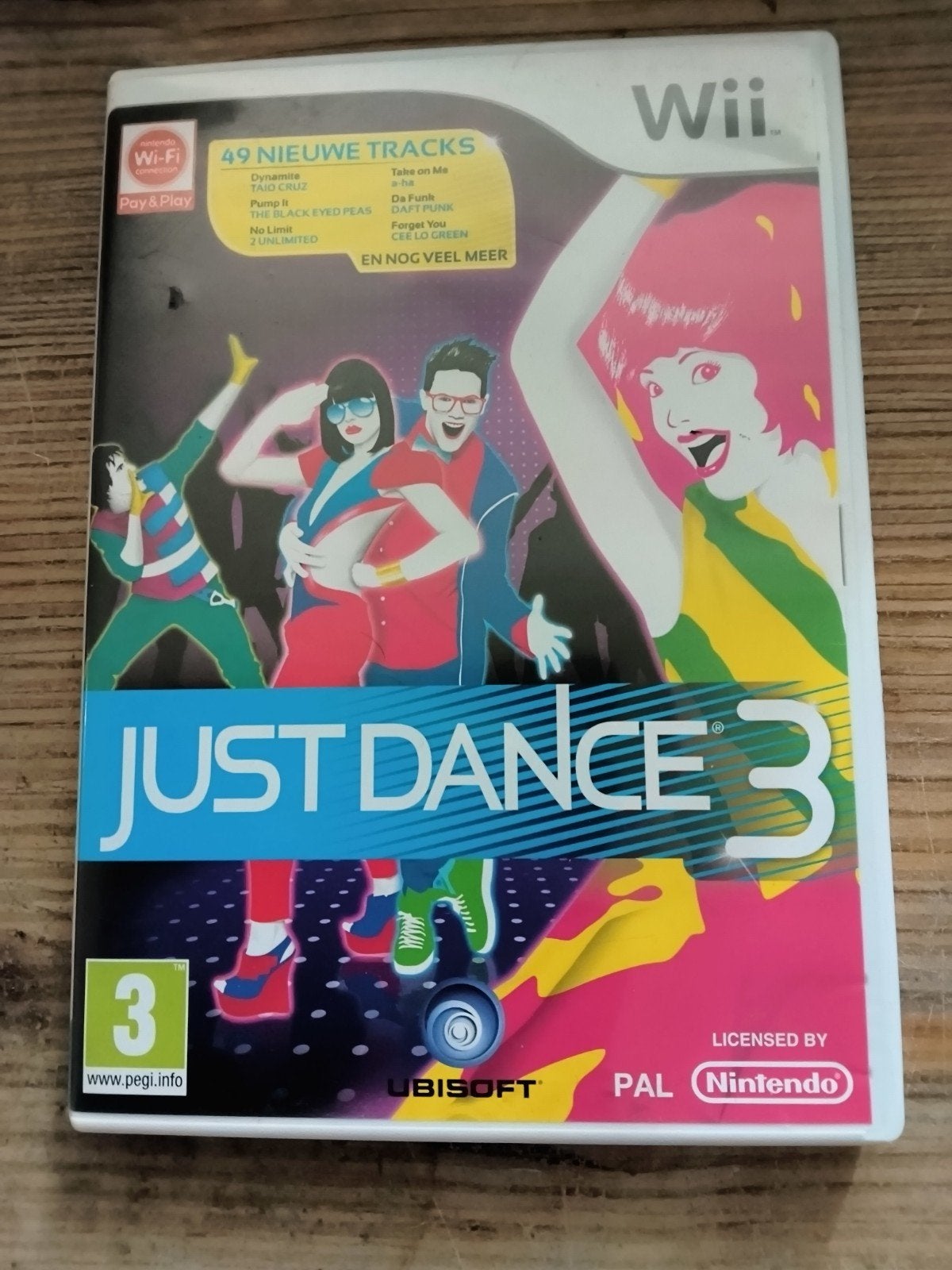 Just Dance 3 - Nintendo Wii (PAL), Spelcomputers en Games, Games | Nintendo Wii, Muziek, Gebruikt, Eén computer, Ophalen of Verzenden