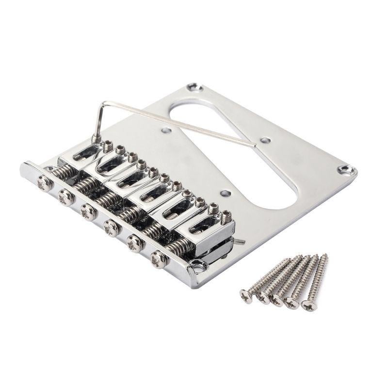 Telecaster hardtail brug single coil chroom, Moku Custom Guitars, Nieuw, 4613CB, Ophalen of Verzenden