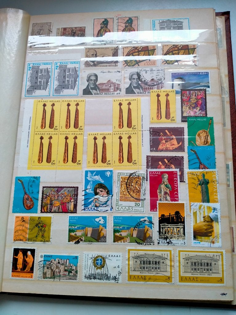 4 Stockboeken/-boekjes Griekenland, Verzenden, Buitenland