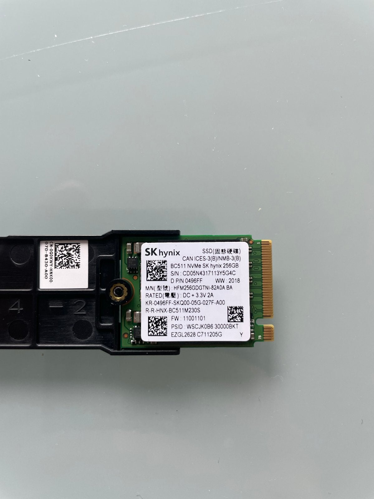 SK hynix BC511 NVMe SSD 256GB M.2, Intern, 256GB, SSD, Ophalen of Verzenden