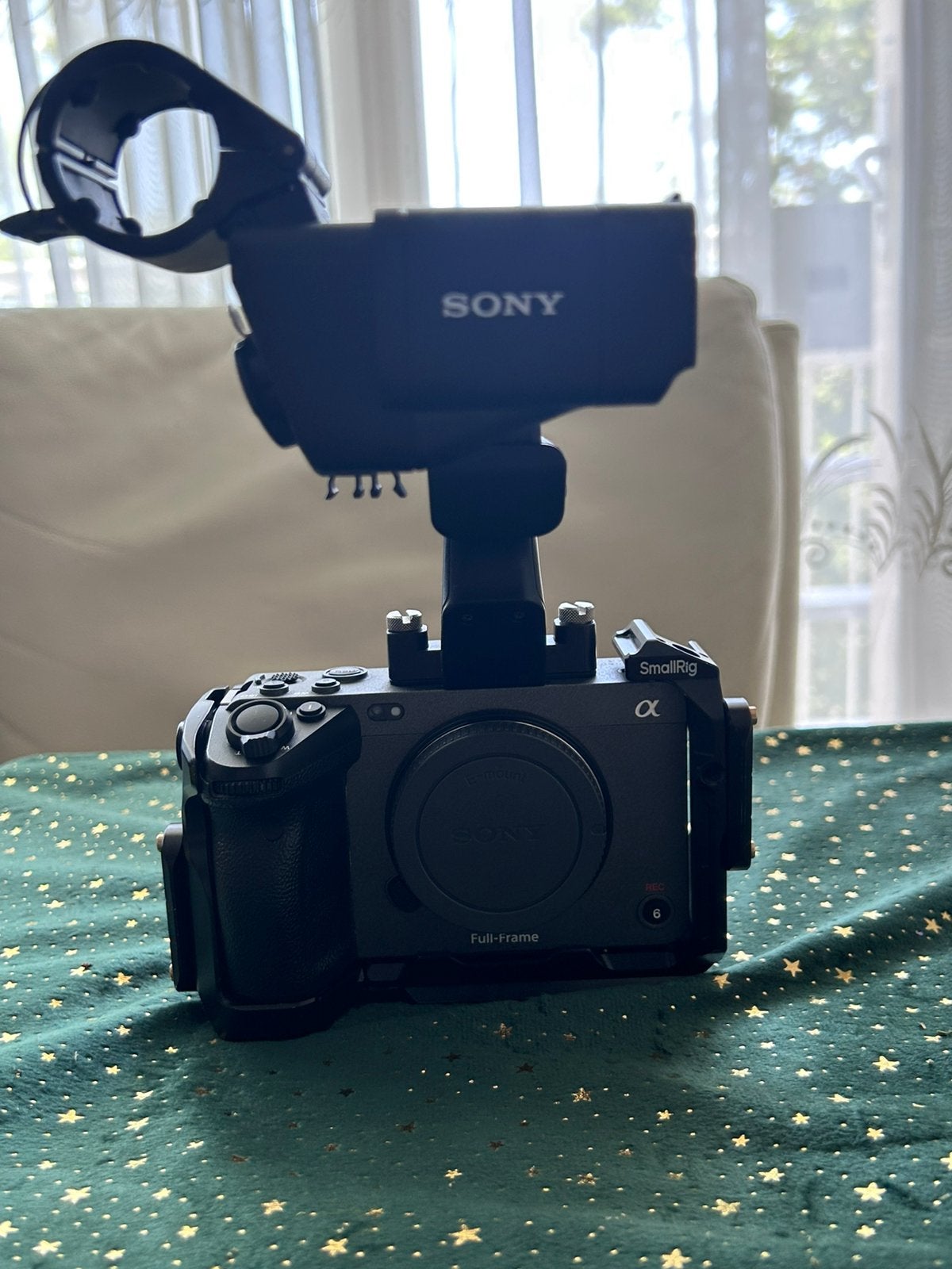 Sony FX3 + XLR Handle Unit + SmallRig cage, Ophalen, 20x of meer, Overige soorten, Zo goed als nieuw