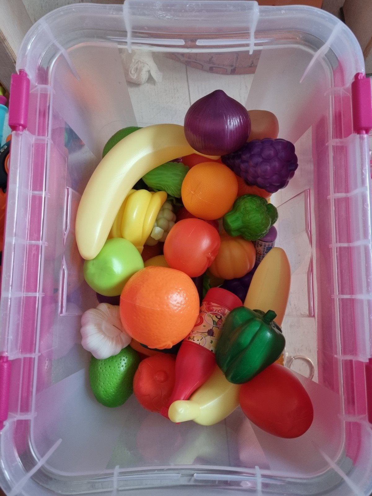 Speelgoed fruit/groente, Kinderen en Baby's, Ophalen, Zo goed als nieuw