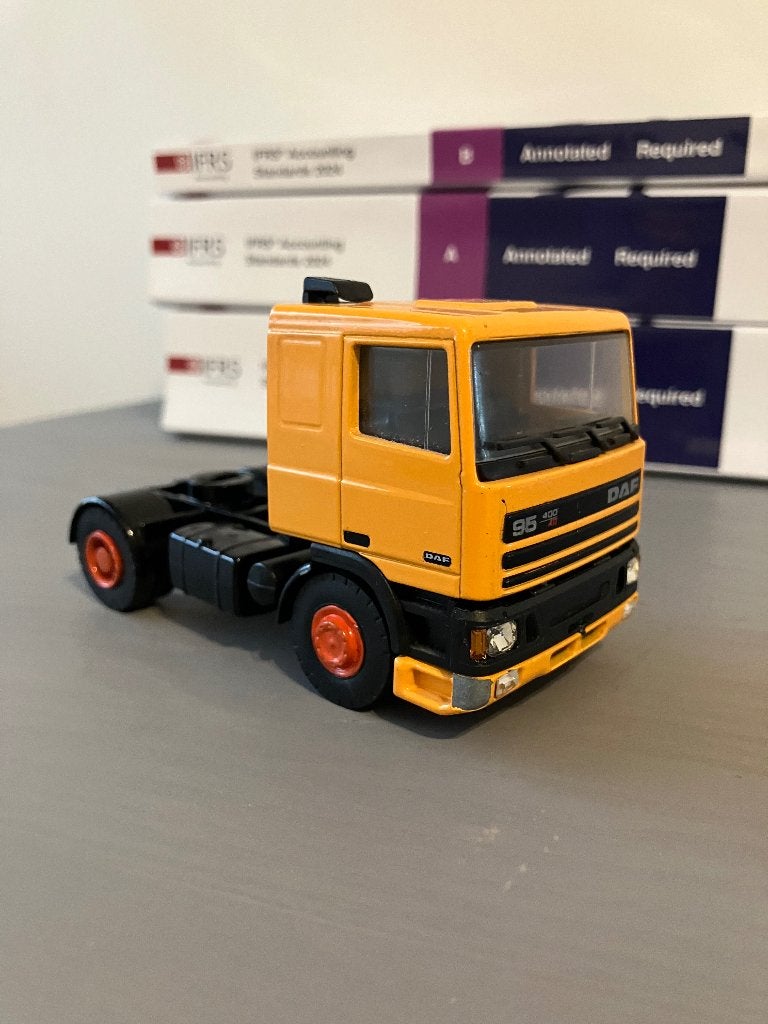 DAF 95 - Lion Toys, Ophalen of Verzenden, Zo goed als nieuw, Bus of Vrachtwagen, Lion Toys