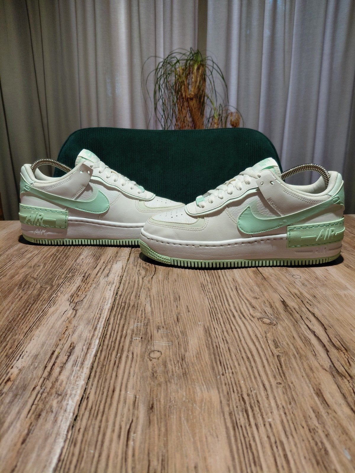 Nike Air Force 1 Shadow 'Mint Foam' Size 37,5, Wit, Nike, Ophalen of Verzenden, Sneakers of Gympen