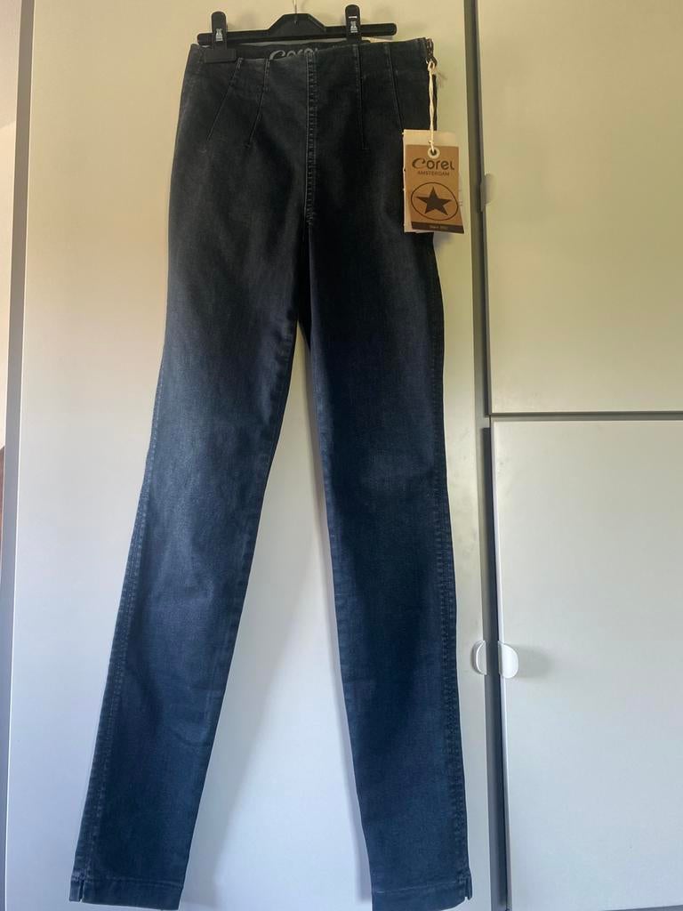 Mooie nieuwe broek COREL mt 34 (XS), Verzenden, Nieuw, Blauw, W27 (confectie 34) of kleiner