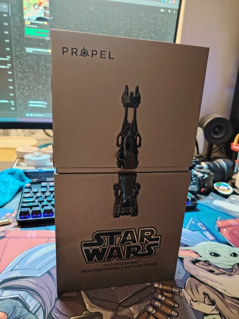 Star Wars Propel Oplichtende Display / Sfeerlamp+Controller, Ophalen of Verzenden, Zo goed als nieuw, Actiefiguurtje
