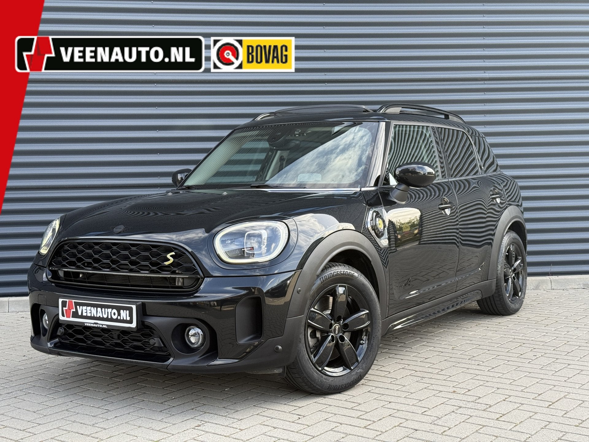 MINI Countryman 2.0 Cooper SE ALL4 Pano/Leder/H&K/Camera A.S, Auto's, Mini, Automaat, Gebruikt, Zwart, Countryman