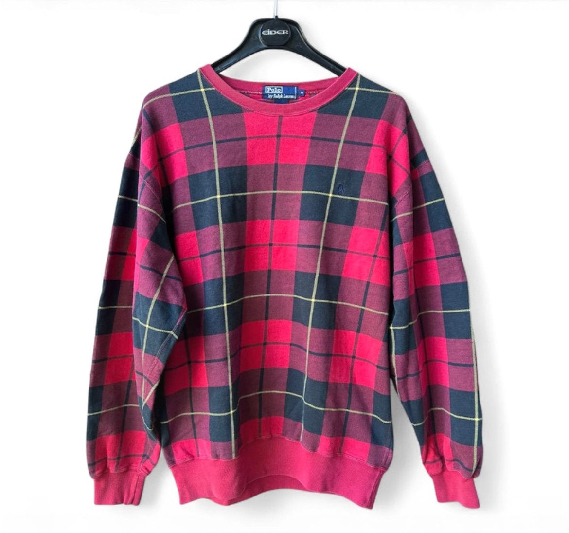 Polo Ralph Lauren Preppy Tartan Sweater, Kleding | Heren, Truien en Vesten, Ophalen of Verzenden, Zo goed als nieuw, Maat 48/50 (M)