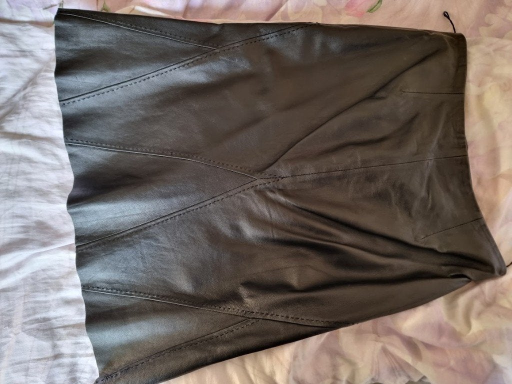 leren rok maat 40, Kleding | Dames, Rokken, Maat 38/40 (M), Zwart, MNG, Ophalen of Verzenden