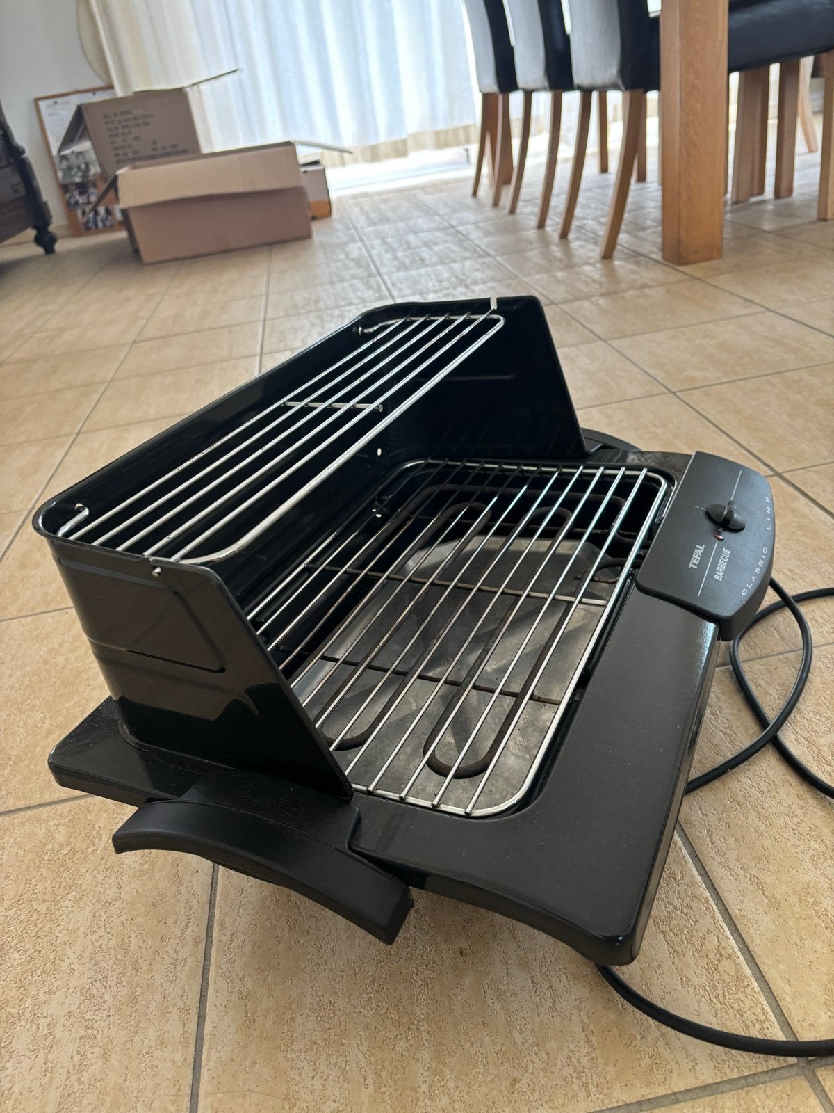 Tefal Classic Line Elektrische Barbecue - Compact & Handig, Ophalen, Gebruikt