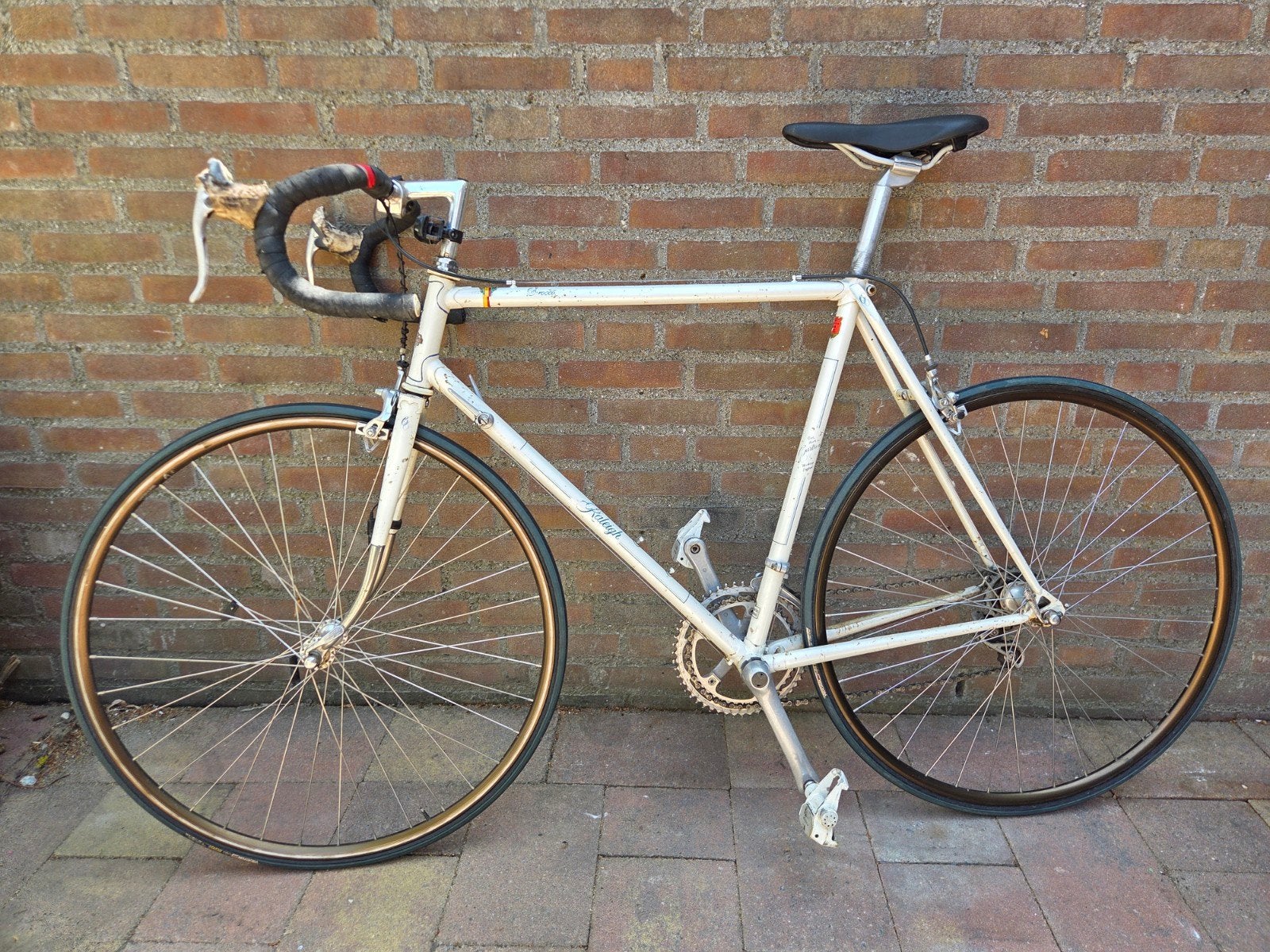 Vintage racefiets - Carlton Cycles, Fietsen en Brommers, Fietsen | Racefietsen, 28 inch, Gebruikt, 53 tot 57 cm, Ophalen
